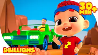 Beep Beep! Who’s in the Car? | Mega Compilation | D Billions Kids Songs