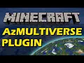 World management in Minecraft with AzMultiverse Plugin