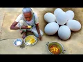 Download Lagu Egg Poached curry cooking by Santali tribe grandmother | how to cook Anda pouched curry