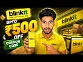 Blinkit Coupon Code Today 2026 NEW Offer Instant Discount Blinkit Latest Offer Today