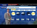 Storms moving in after feels-like temps hit 110s in Central Florida