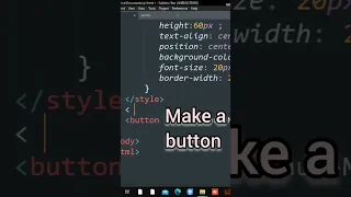 How to make a button into a link in HTML HTML Coding technocoder2827