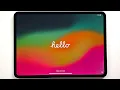 How To Setup iPad Pro Step-By-Step
