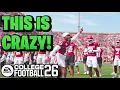 Does Abilities Work in Dynasty Sim CFB26 This is Crazy