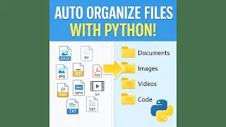 Organize Your Messy Folders with One Python Script File Organizer Project for Beginners