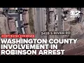 STREAMING Sheriff speaks about Washington County s involvement in arrest of Tyler Robinson