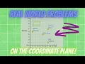 Real World Problems on a Coordinate Plane 5th Grade Geometry