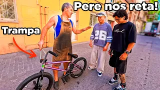 PERE NOS TROLLEA MONTANDO LA RUEDA AL RÉVES!! 🤣