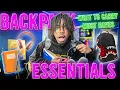 MUST HAVE BACKPACK ESSENTIALS FOR BACK TO SCHOOL WHAT TO CARRY