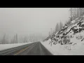 Storm arrives at Shaver Lake triggers warning advisories