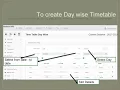 Timetable management software