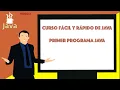 Primer Programa Java - Hola Mundo Explicacion al detalle