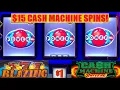 NEW Cash Machine INFERNO POWERBALL Blazing 777 slots