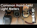 Using Vintage Light Hand-held Meters Gossen Pilot 2 Sekonic L6 Sekon K31 Old Light Meter Use