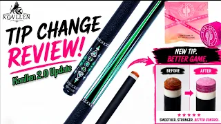 New Tip New Feel Pink Cactus Tip Review Konllen 2 0 Upgrade konllenbilliards7419