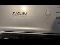 Maytag lid lock F5 alarm washer washing machine