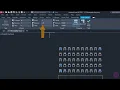 3-13 Creating Rectangular Arrays AutoCAD 2023