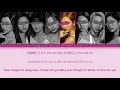 DIVE - Your Girl Group 8 members | NATURE (네이처) (Color Coded Lyrics)