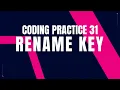 Python Problem RENAME KEY Coding practice 31 Python Coding Debugging Nxtwave CCBP 4 0