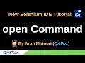 New Selenium IDE - Part 11