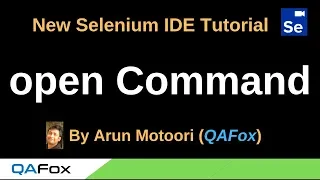 New Selenium IDE - Part 11