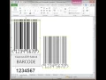 EAN-8 Barcode Genarator With Excel