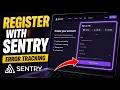 How to register with Sentry for error tracking in no-code app launches - Detailed Guide