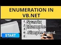 What is Enumeration in vb net what is enum in c The Coders