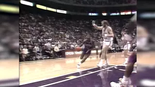 Karl Malone gives Isiah Thomas 40 stitches