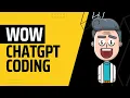 ChatGPT - I Ask It To Code Re-Write Code Fix Bugs In Code