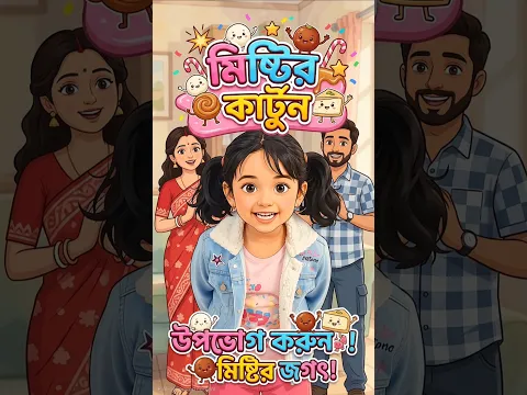 মিষ্টির মজাদার কাটুন #shorts #bangla #banglacartoon