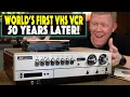 Lagu The World's First VHS VCR: JVC HR-3300