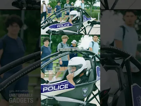 Why a Florida university bought its police a flying car