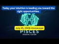 Pisces June 21 2026 Horoscope Trust Your Intuition A Beautiful New Beginning Awaits
