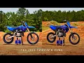 The 2022 Yamaha YZ85 new YZ85LW
