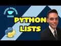 Tutorial on List Objects in Python