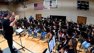 Union 8th Grade Band Performs During Fine Arts Assembly