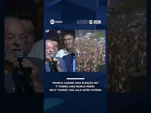 Em seu discurso de vitória, o presidente reeleito Lula (PT) disse que foi "escolhido por Deus" e com