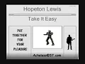 Hopeton Lewis - Take It Easy