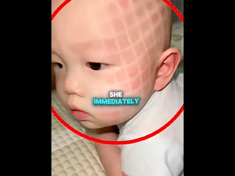 This mom secretly woke her boy on his first birthday and got scared by his face ❤️