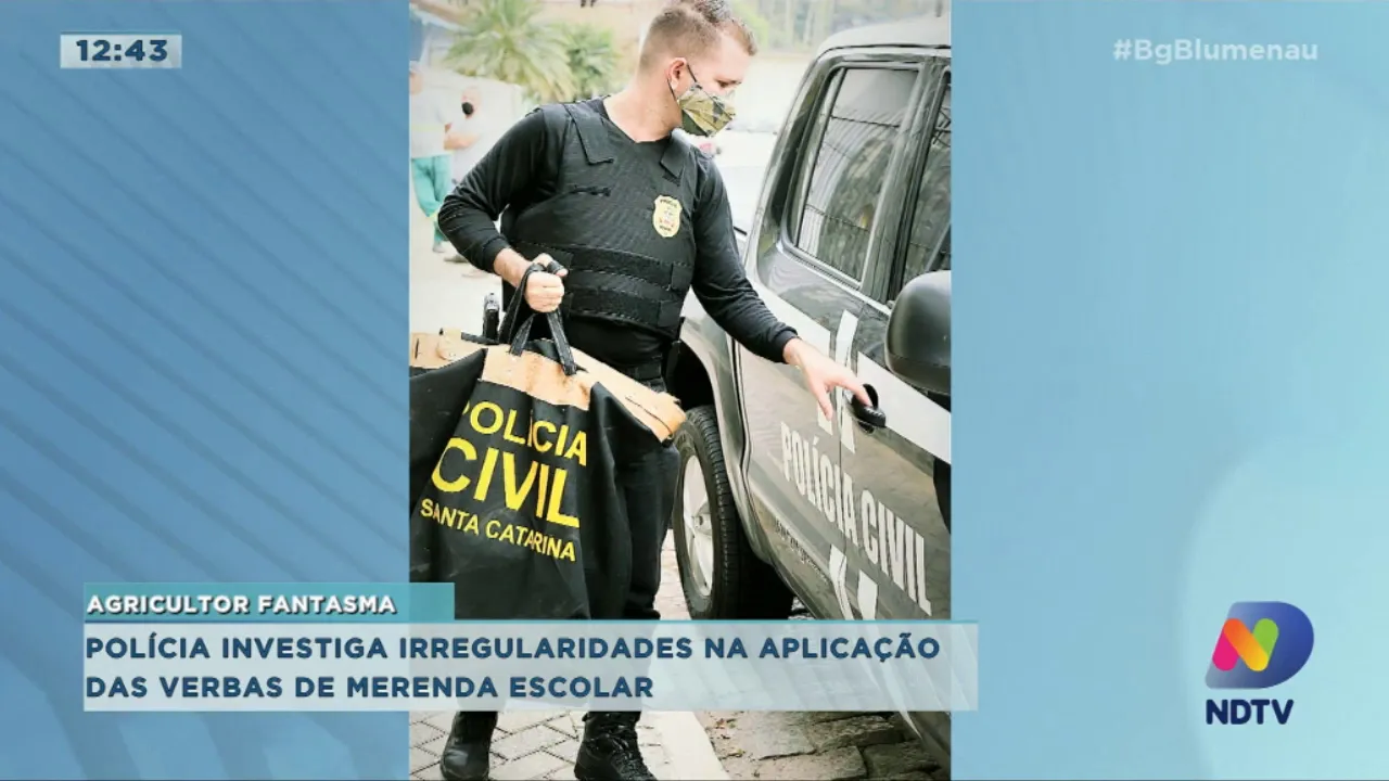 Operação Agricultor Fantasma: polícia investiga irregularidade na aplicação das verbas de merenda