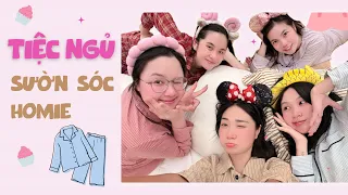 TIỆC NGỦ nhà SƯỜN SÓC HOMIE - game vui hết nấc, quẩy xuyên màn đêm | LongLinhfamily #longlinhfamily