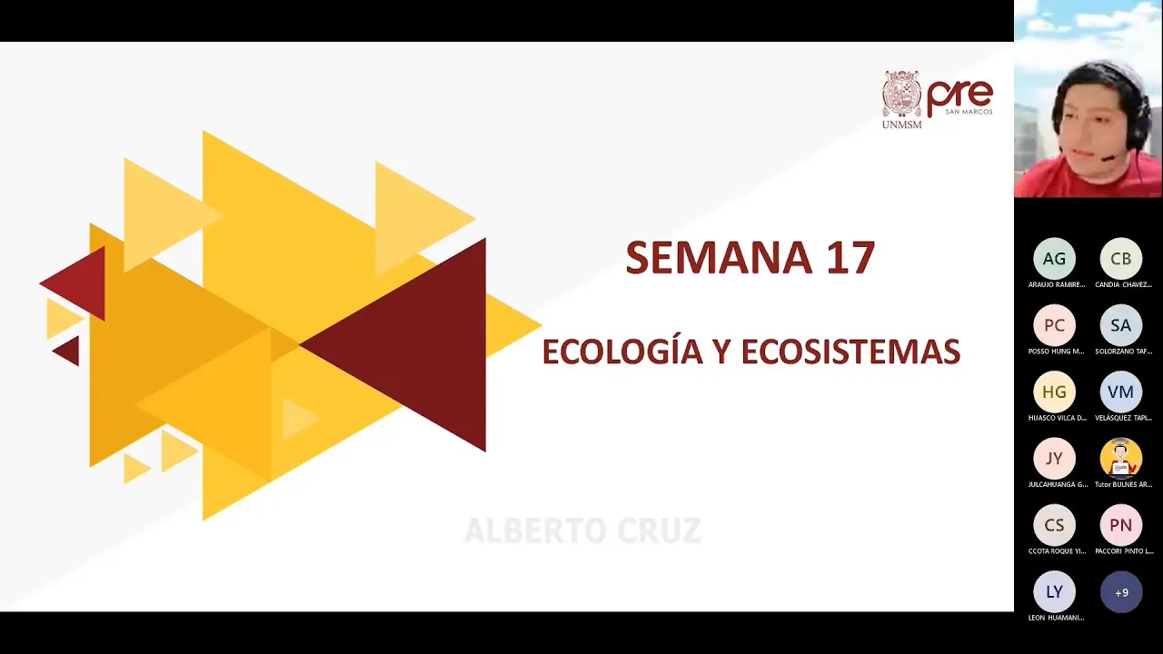Biología - Semana 17 - Pre San Marcos Ciclo 2022-II