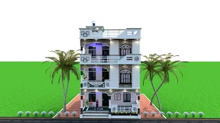 25×50 House Plan with Car Parking | 25 by 50 Ghar Ka Naksha | 140 Gaj Me Ghar Kaise Banaye
