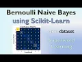Bernoulli Naive Bayes using Scikit-Learn