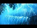 Download Lagu Fall Asleep in a Cozy Cabin with Pounding Rain on a Tin Roof \u0026 Rumbling Thunder on a Stormy Night