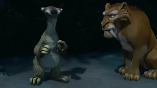Ice Age The Meltdown Sid Teaches Diego How to Swim