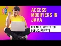 Access Modifiers in Java I Java Programming Language I Default I Private I Protected I Public