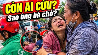 Tình huống quá bất ngờ không biết phải làm sao trước Cổng Chùa Từ Hạnh không lối thoát.