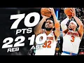 KAT Josh Hart STUFF THE STAT SHEET In Indiana February 11 2025